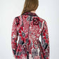 Fuzzi Black Rose Wool Jacket