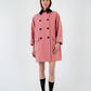 Valentino Peony Wool Peacoat