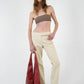 Angelo Marani Cream Trousers