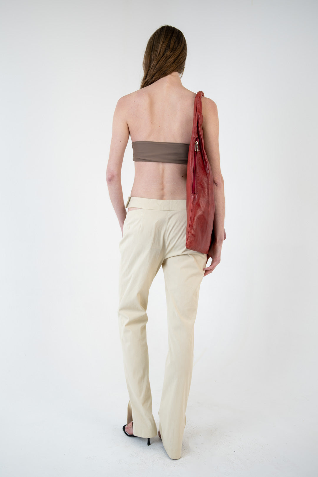 Angelo Marani Cream Trousers