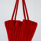 Marion Godart Scarlet Velvet Purse