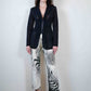 Per Chi Mesh Corset Blazer