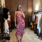 Liu Jo Silk Watercolor Slip Dress