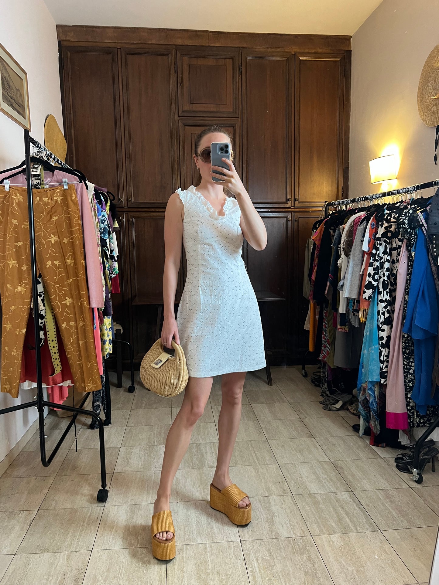 Roccobarocco Wicker Purse