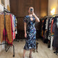 Oaks Amethyst Silk Dress