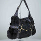 Gucci Cioccolato Fur Bag