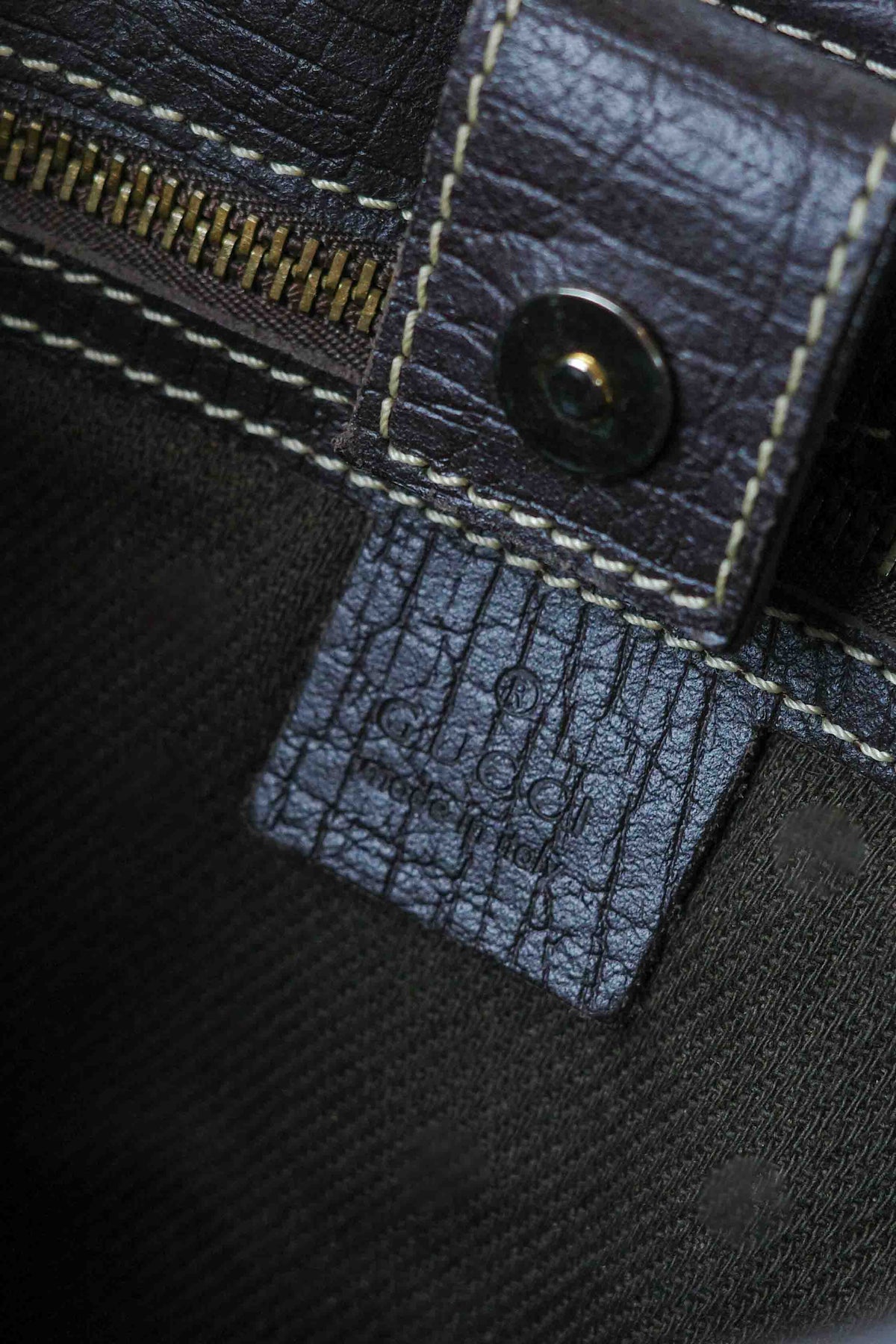 Gucci Cioccolato Fur Bag