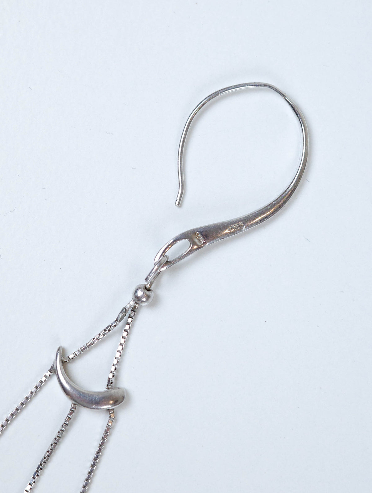 Silver Citrine Drop Earrings
