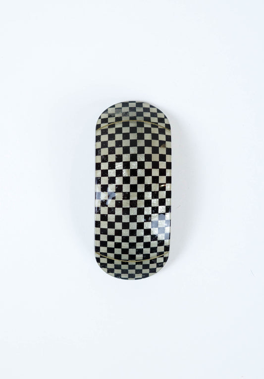 Checkerboard Barrette