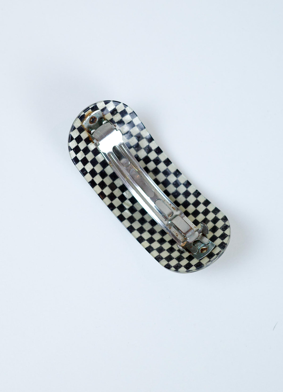Checkerboard Barrette