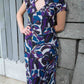 Oaks Amethyst Silk Dress