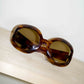 Tortoiseshell Maxi Sunglasses