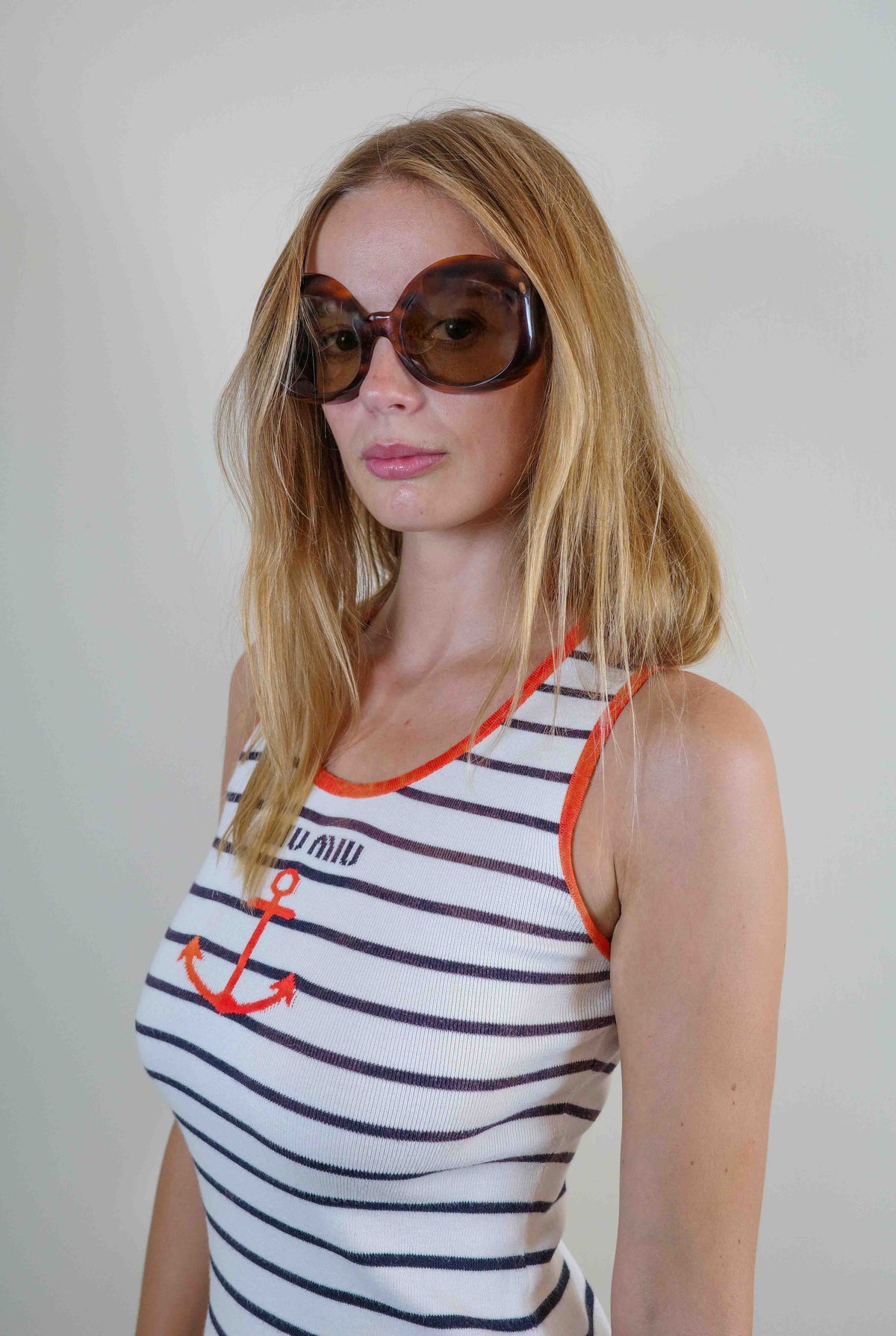 Tortoiseshell Maxi Sunglasses