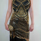 Gilt Deco Fringe Dress