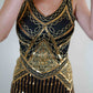 Gilt Deco Fringe Dress