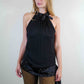 Richmond Silk Grommet Blouse