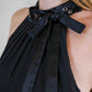 Richmond Silk Grommet Blouse