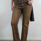 Just Cavalli Rust Flare Denim