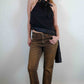 Just Cavalli Rust Flare Denim