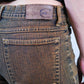 Just Cavalli Rust Flare Denim