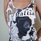 Galliano Newspaper Tank