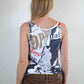 Galliano Newspaper Tank