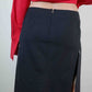 Richmond Wool Zipper Skirt