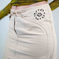 Vivienne Tyler Blush Pierced Skirt
