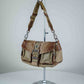 Prada Fawn Python Purse