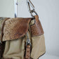 Prada Fawn Python Purse