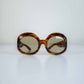 Tortoiseshell Maxi Sunglasses