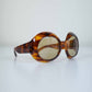 Tortoiseshell Maxi Sunglasses