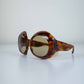 Tortoiseshell Maxi Sunglasses
