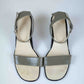 Prada Oyster Leather Sandals | 40