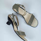 Prada Oyster Leather Sandals | 40