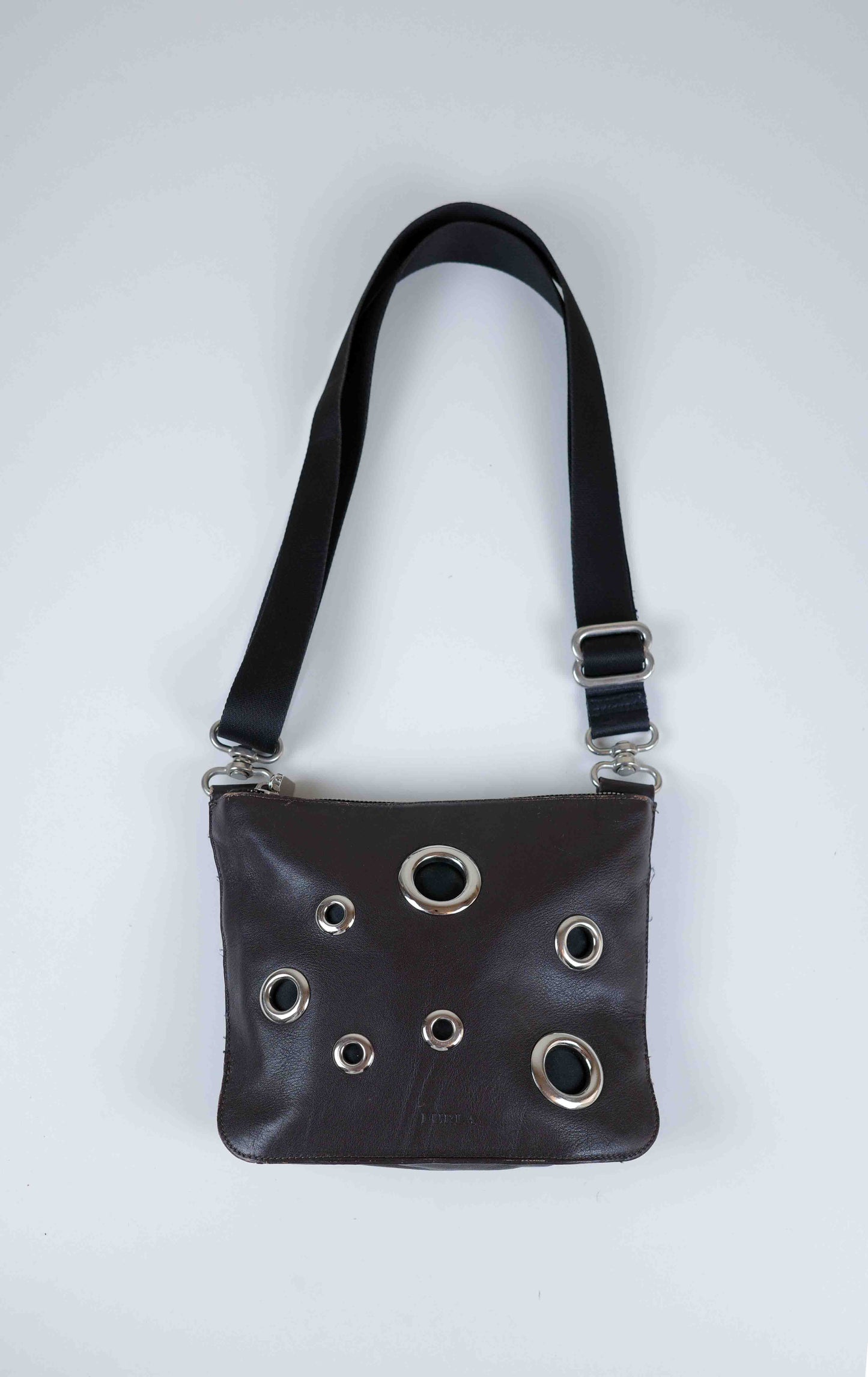 Furla Leather Grommet Purse