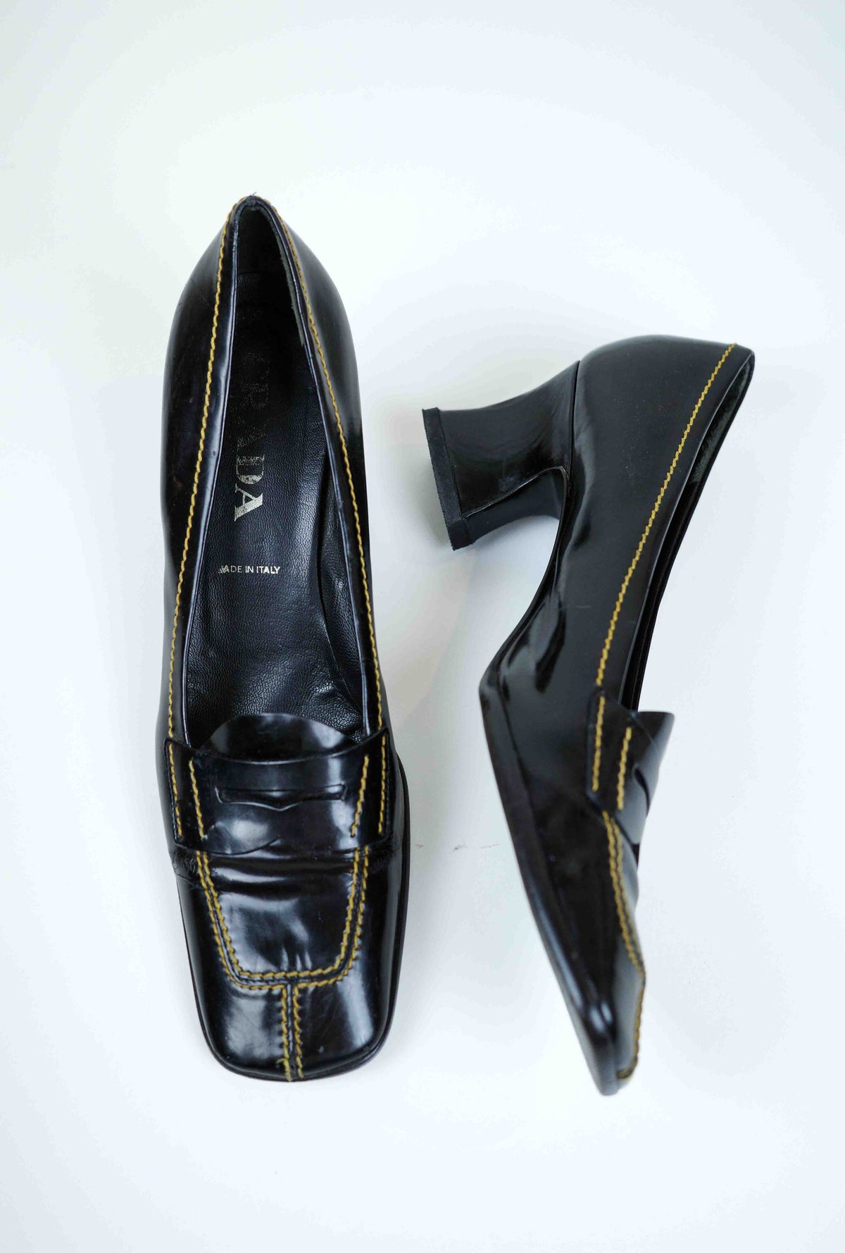 Prada Patent Leather Loafers | 38.5