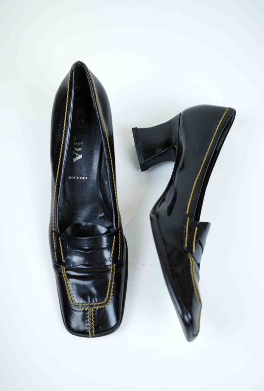 Prada Patent Leather Loafers | 38.5