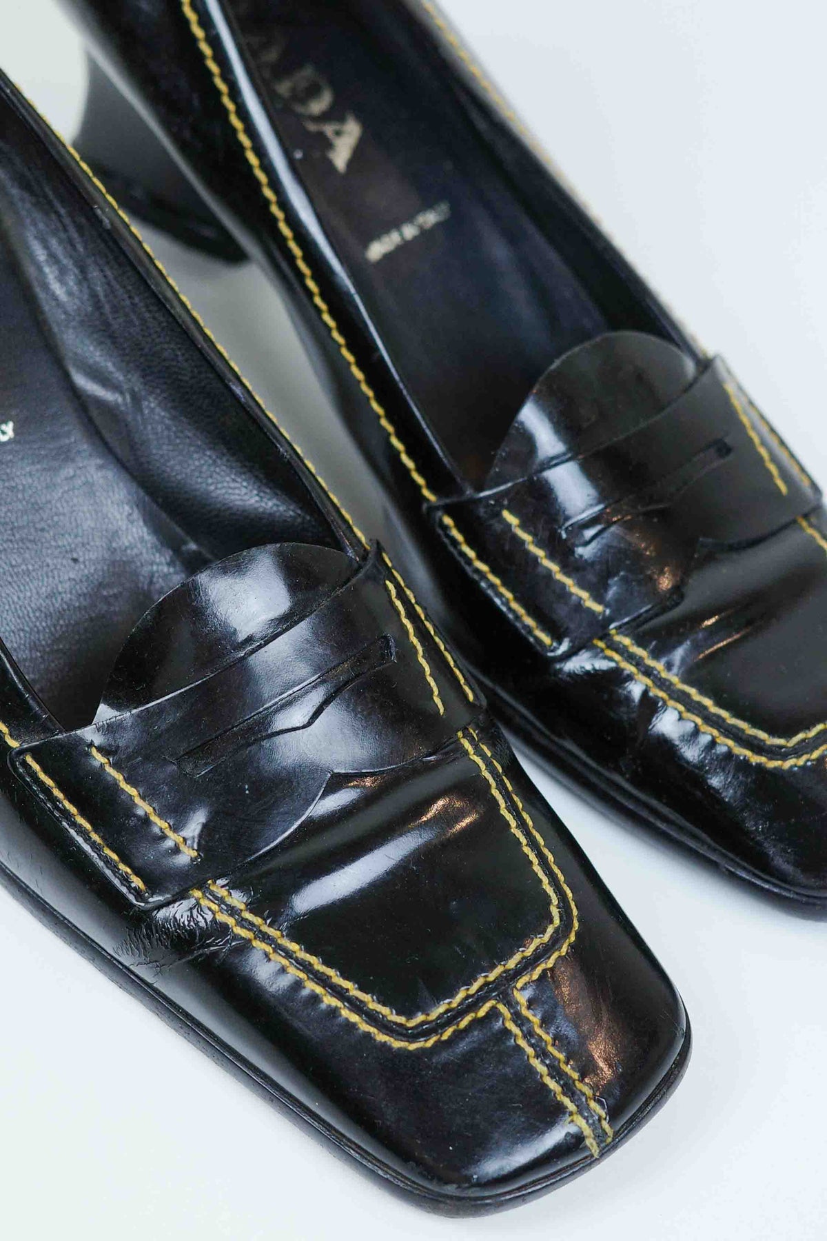 Prada Patent Leather Loafers | 38.5