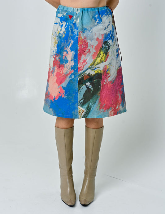 Iceberg Champagne Skirt