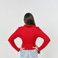 Ruby Rabbit Trim Top