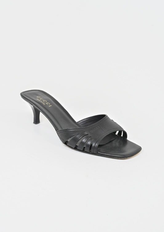 Gucci Noir Heels (40)