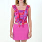 Emanuel Ungaro Heliotrope Ruffle Top