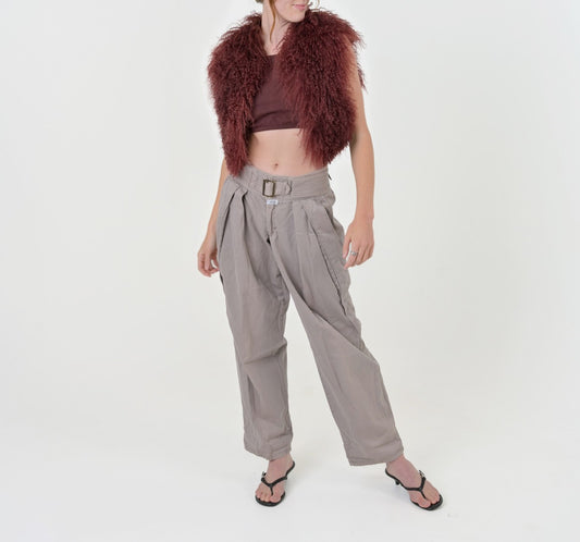 Marithé et François Girbaud Taupe Pants
