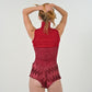 La Perla Bordeaux Teddy