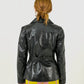 Gunmetal Patent Leather Jacket