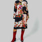 Crane Kimono Dress