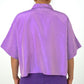 Lilac Silk Boxy Blouse