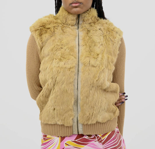Rabbit Toffee Wool Jacket