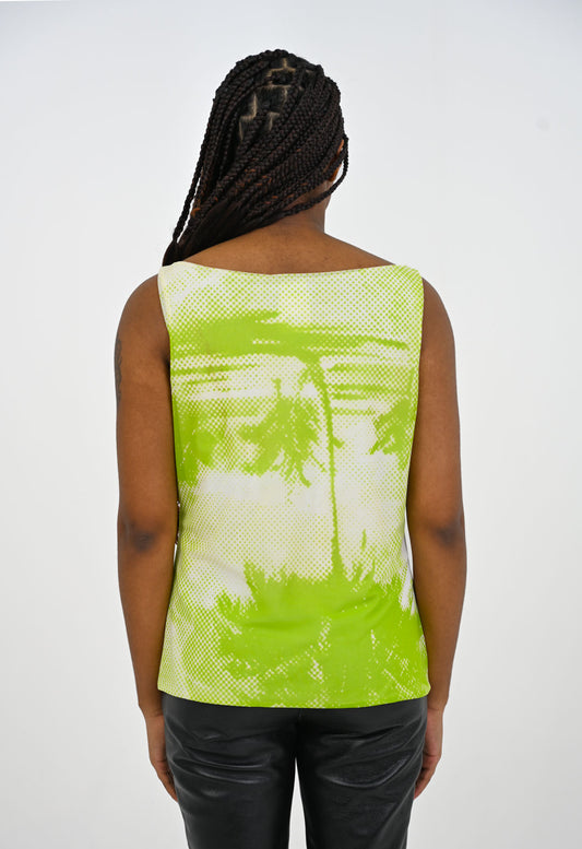 Gianfranco Ferre Reversible Pop Art Tank